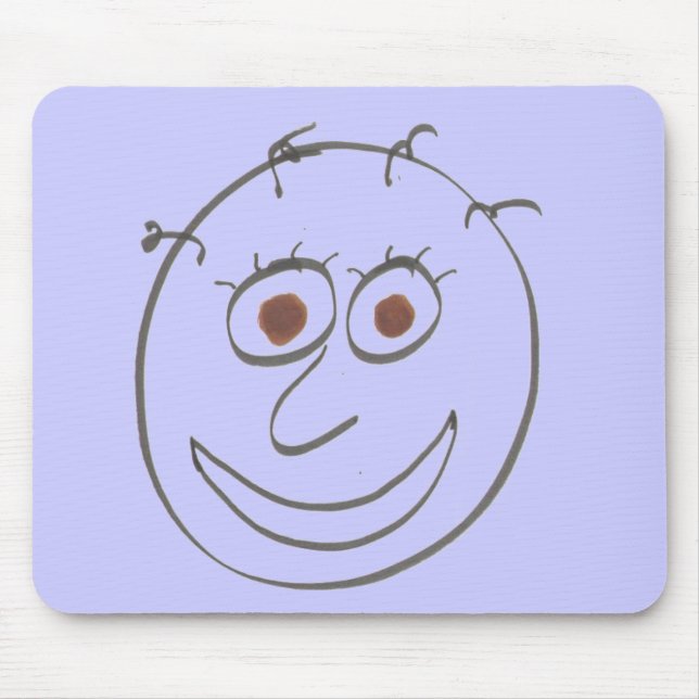 Alfombrilla De Ratón Funny Faces Mouse Pad (Frente)