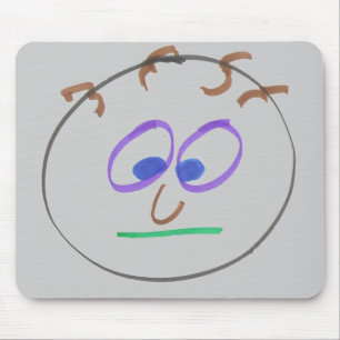 Alfombrilla De Ratón Funny Faces Mouse Pad