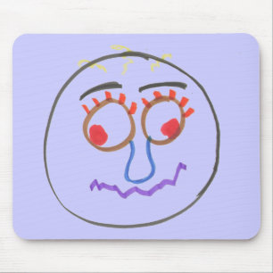 Alfombrilla De Ratón Funny Faces Mouse Pad