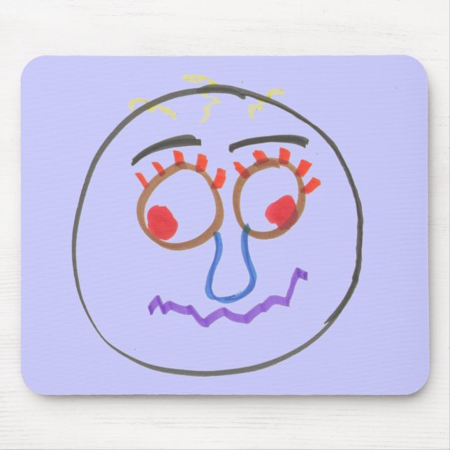 Alfombrilla De Ratón Funny Faces Mouse Pad (Frente)