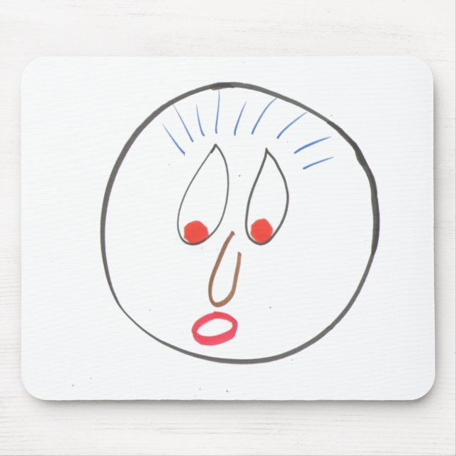 Alfombrilla De Ratón Funny Faces Mouse Pad (Frente)