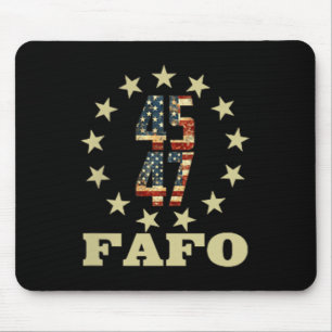 Alfombrilla De Ratón Funny Fafo Trump Foto