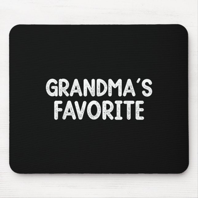 Alfombrilla De Ratón Funny Family Humor Grandparent Granhild Grandma's  (Frente)