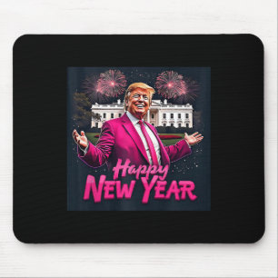 Alfombrilla De Ratón Funny Fiesta de año nuevo Trump 2025 Año nuevo Tru