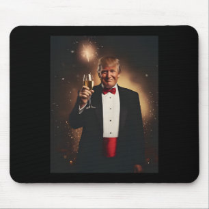 Alfombrilla De Ratón Funny Fiesta Donald Trump Nye 2025 hace Año Nuevo 