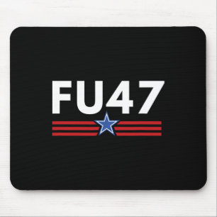Alfombrilla De Ratón Funny Fu47 Anti Trump Patriótico Pro Harris Democr