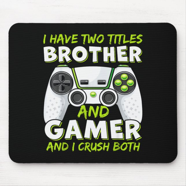 Alfombrilla De Ratón Funny Gaming Boys Girls Men Gamer Video Game  (Frente)