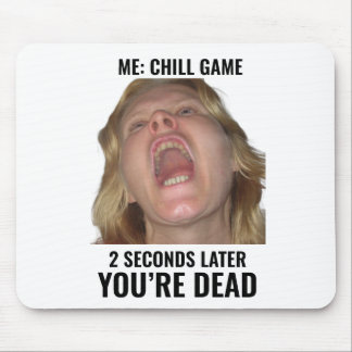 Alfombrilla De Ratón Funny Gaming Meme Mouse Pad Screaming Face
