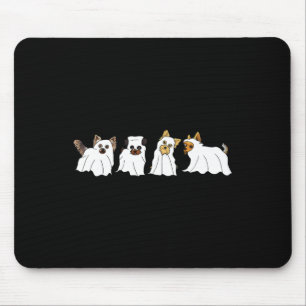 Alfombrilla De Ratón Funny Ghost Yorkshire Terrier Yorkie Dog Lover Hal