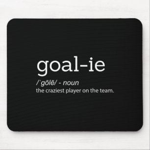 Alfombrilla De Ratón Funny Goalie Goalkeeper Definición Soccer Hockey P