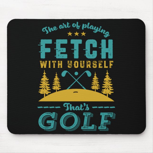 Alfombrilla De Ratón Funny Golf Player Quote Golfers Love Golfing Srt  (Frente)