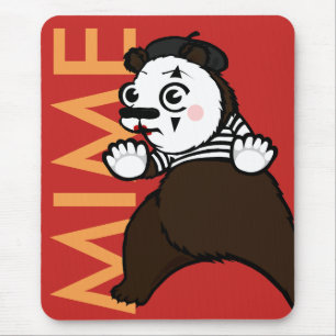 ALFOMBRILLA DE RATÓN FUNNY GRIZZLY BEAR MIME VERTICAL MOUSE PAD