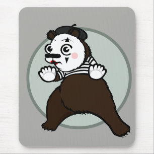 ALFOMBRILLA DE RATÓN FUNNY GRIZZLY BEAR MIME VERTICAL MOUSE PAD