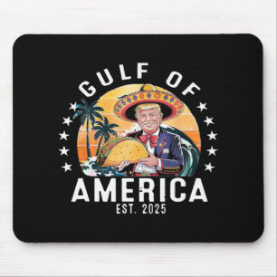 Alfombrilla De Ratón Funny Gulf Of Us.america Est 2025 Presidente Trump