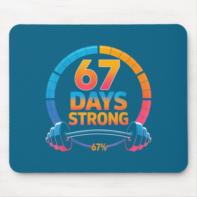 Alfombrilla De Ratón Funny Gym Meme 67  (Frente)