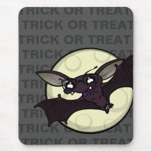 ALFOMBRILLA DE RATÓN FUNNY HALLOWEB BAT MOUSE PAD