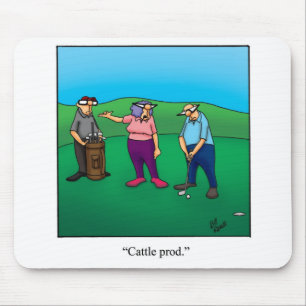 Alfombrilla De Ratón Funny Humor Golf Mouse Pad