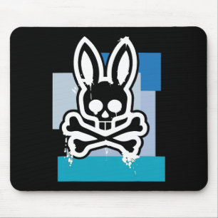 Alfombrilla De Ratón Funny Jolly Roger Bunny Skull Crossbone Easter Da