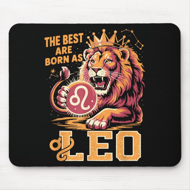 Alfombrilla De Ratón Funny Leo Birthday Quote Astrology Horoscope Gift  (Frente)