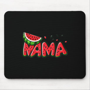 Alfombrilla De Ratón Funny Mama Watermelon Summer Fruit