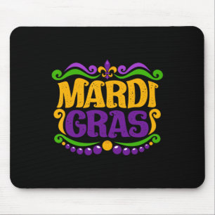 Alfombrilla De Ratón Funny Máscara De Disfraces De Mardi Gras En El Fes