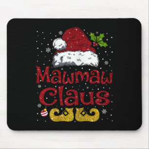Alfombrilla De Ratón Funny Mawmaw Claus Navidades familiares coincident