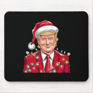 Alfombrilla De Ratón Funny Mega Santa Hat Navidades de Donald Trump