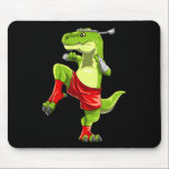 Alfombrilla De Ratón Funny Muay Thai T-rex - Thai Boxing<br><div class="desc">Funny Muay Thai T-rex - Thai Boxing</div>