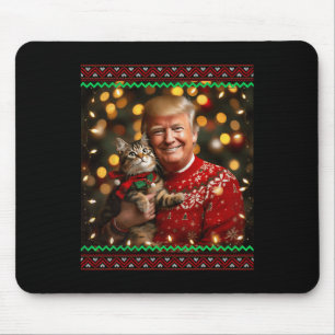 Alfombrilla De Ratón Funny Navidades de los amantes del gato endulzan a