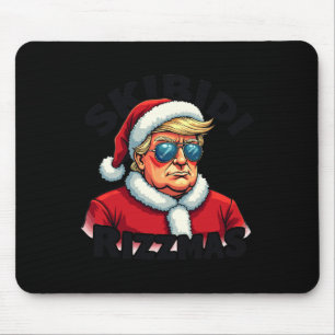 Alfombrilla De Ratón Funny Navidades de Trump Santa Claus Trump Skibidi