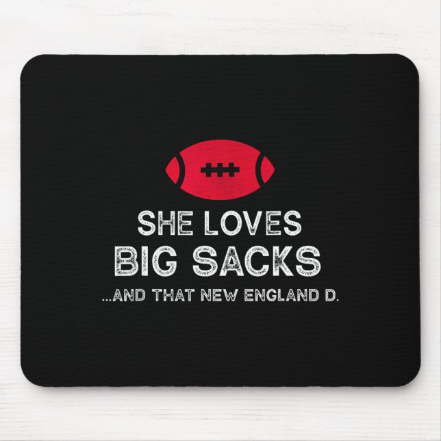 Alfombrilla De Ratón Funny New England Football Quote Men Women Gift  (Frente)