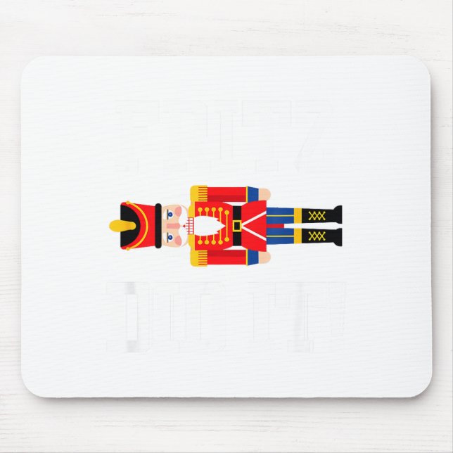 Alfombrilla De Ratón Funny Nutcracker Fritz Did It Clara Christmas Ball (Frente)