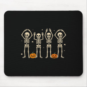 Alfombrilla De Ratón Funny O-h-i-o State Skeleton Ohio Halloween Vintag