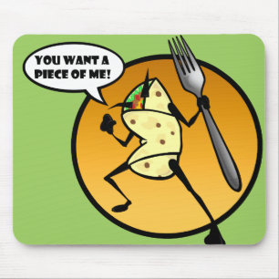 ALFOMBRILLA DE RATÓN FUNNY PERSONALIZADO BURRITO MOUSE PAD