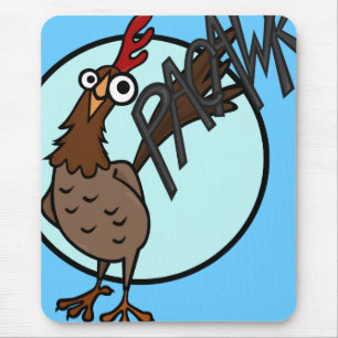 ALFOMBRILLA DE RATÓN FUNNY PERSONALIZADO CHICKEN MOUSE PAD