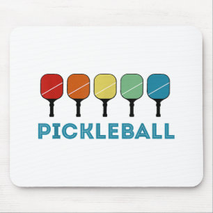 Alfombrilla De Ratón Funny Pickleball Retro Vintage