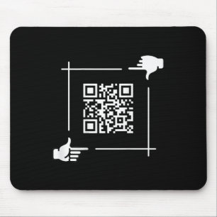 Alfombrilla De Ratón Funny presidente de Qr Trump 4547 Tee Trump