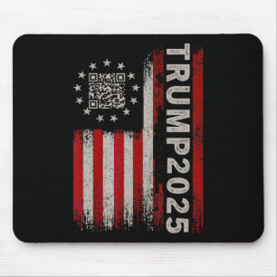 Alfombrilla De Ratón Funny presidente de Qr Trump 4547 Tee Trump