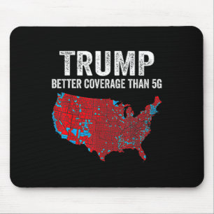 Alfombrilla De Ratón Funny Qr presidente Trump 4547 (de espaldas) Trump