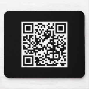 Alfombrilla De Ratón Funny Qr presidente Trump 4547 Trump código de bai