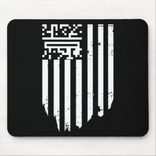 Alfombrilla De Ratón Funny Qr presidente Trump código de baile