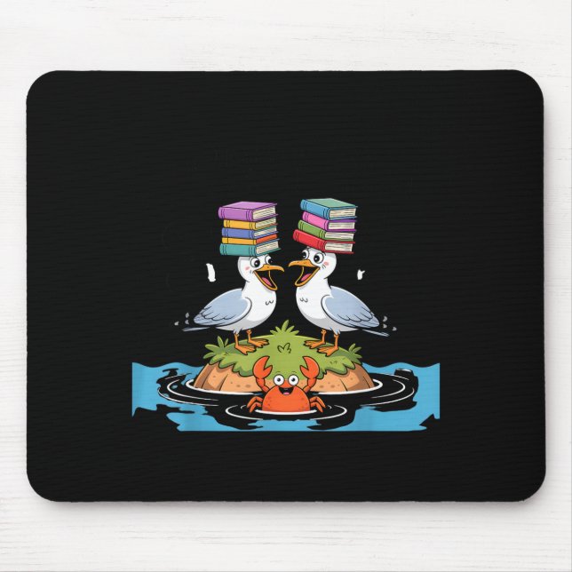 Alfombrilla De Ratón Funny Reading 67 Six Seven Meme Englieacher Book L (Frente)