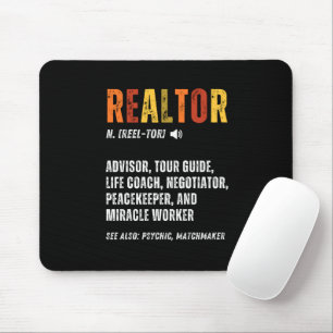 Alfombrilla De Ratón Funny Real Estate Broker Realtor