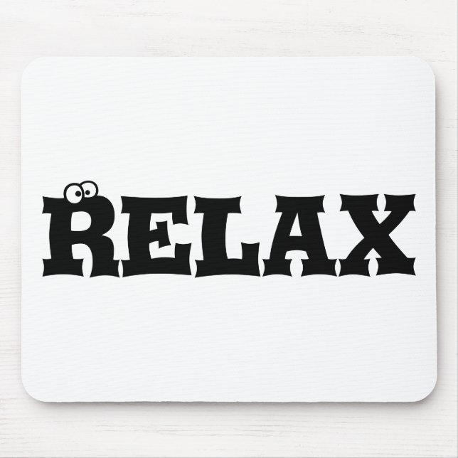 Alfombrilla De Ratón “Funny Relax” Mousepad (Frente)