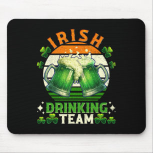 Alfombrilla De Ratón Funny St Patricks Day Irish Beer Team Ire
