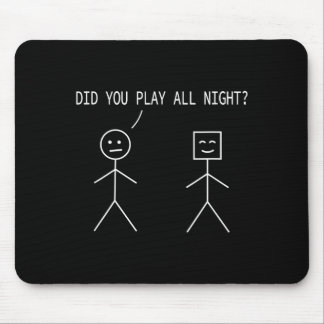 Alfombrilla De Ratón Funny Stick Man Figure 