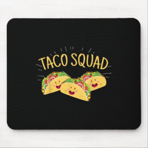 Alfombrilla De Ratón Funny Taco Squad cuece comida mexicana Lover Tee R