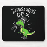 Alfombrilla De Ratón Funny Tap Dancing Gifts For Tap Dancers Dancing Di<br><div class="desc">Funny Tap Dancing Gifts For Tap Dancers Dancing Dinosaur Tapasaurus Rex Black Kids Uni Clic Fit Short Sleeve</div>