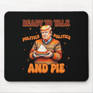 Alfombrilla De Ratón Funny Trump 2024 Está Listo Para Hablar De Polític