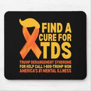 Alfombrilla De Ratón Funny Trump Derangement Syndrome Tds Awareness Rep